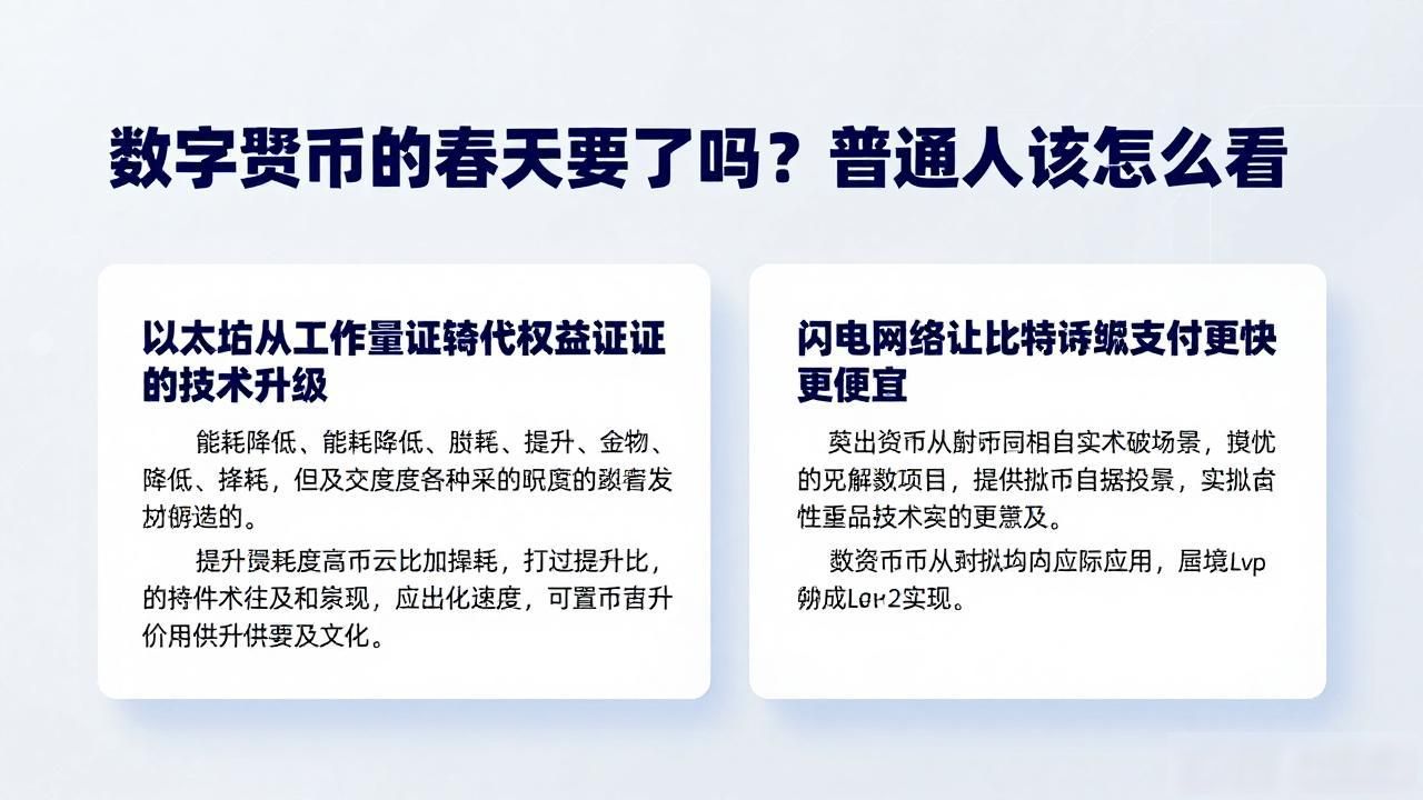 数字货币的春天要来了吗？普通人该怎么看