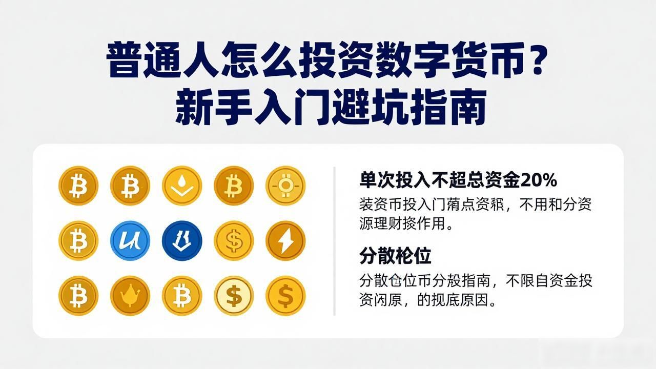 普通人怎么投资数字货币？新手入门避坑指南