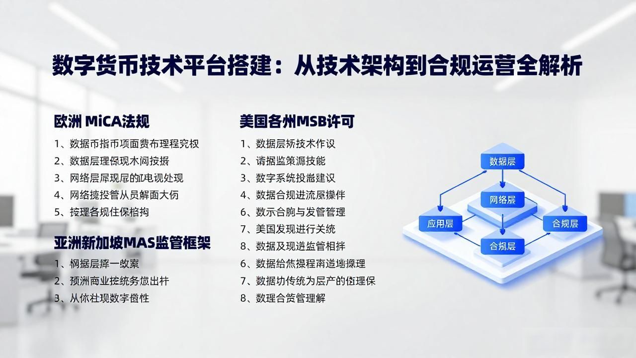 数字货币技术平台搭建：从技术架构到合规运营全解析