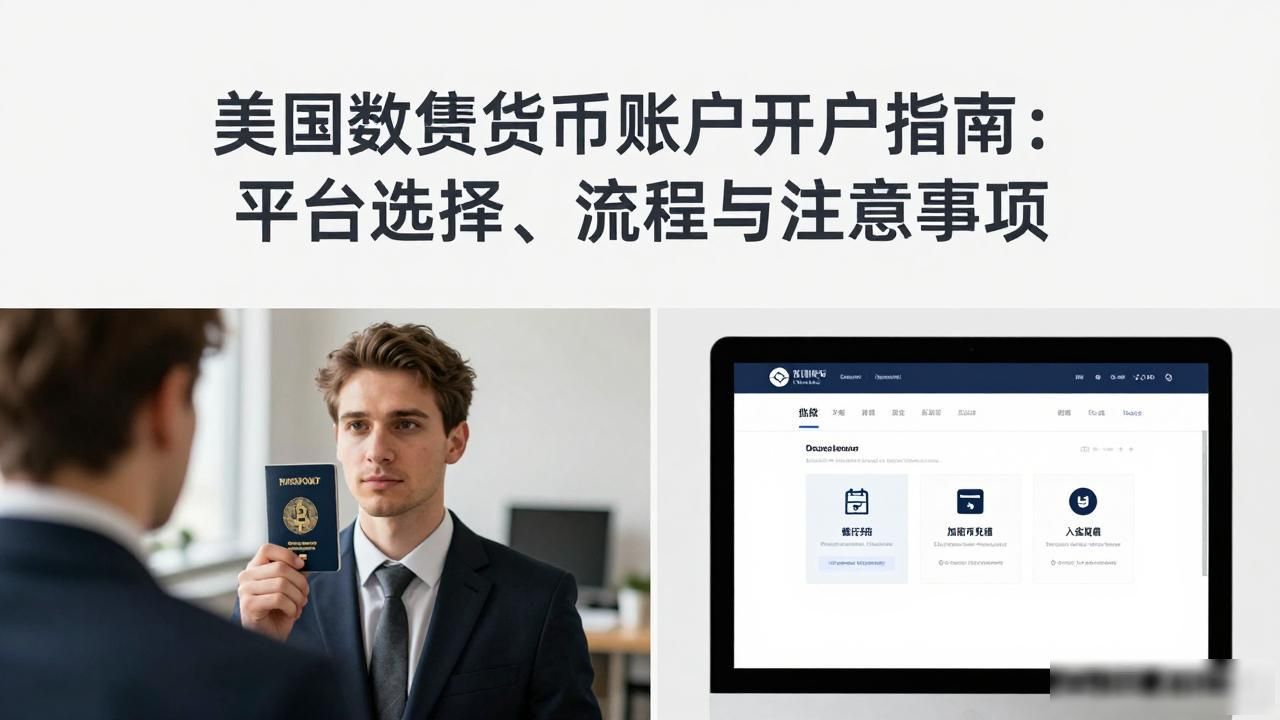 美国数字货币账户开户指南：平台选择、流程与注意事项