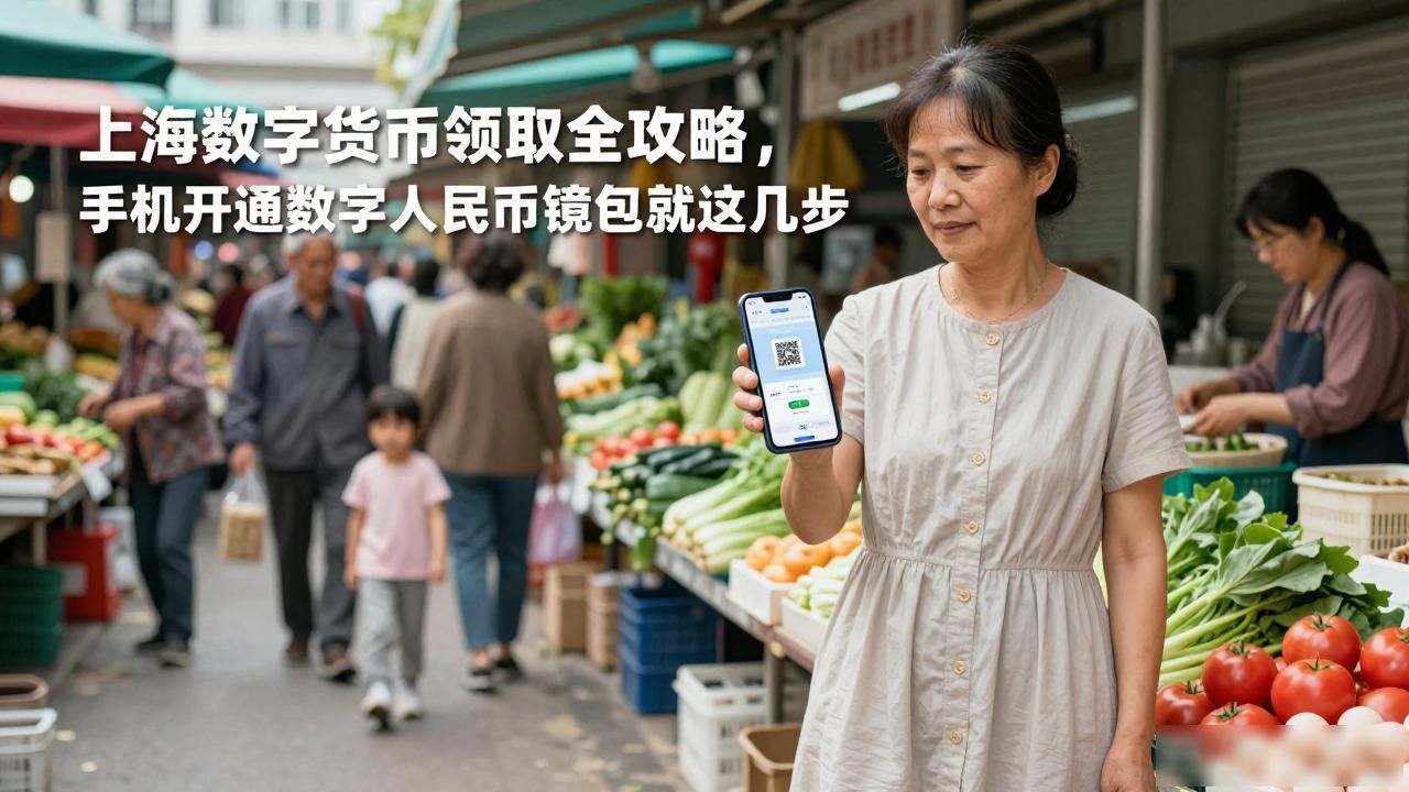 上海数字货币领取全攻略，手机开通数字人民币钱包就这几步