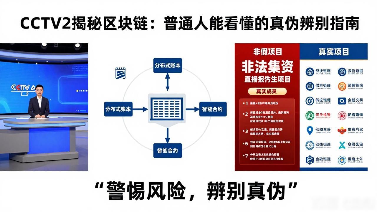 CCTV2揭秘区块链：普通人能看懂的真伪辨别指南