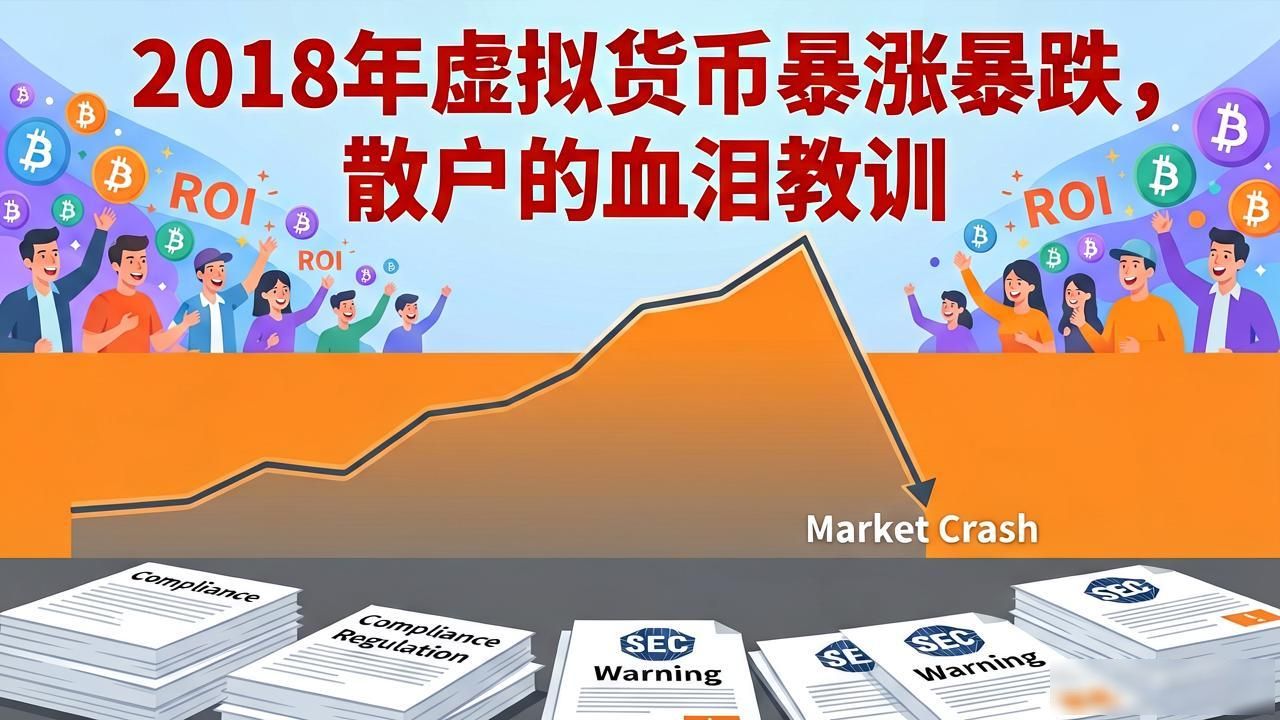 2018年虚拟货币暴涨暴跌，散户的血泪教训
