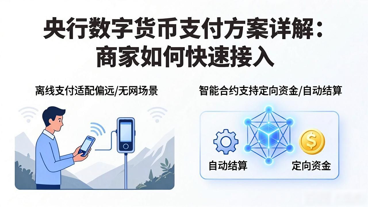 央行数字货币支付方案详解：商家如何快速接入
