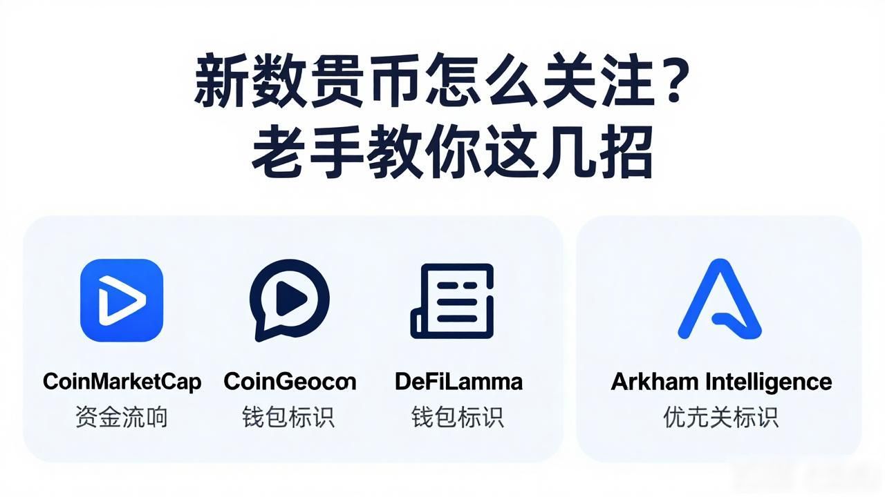 新数字货币怎么关注？老手教你这几招