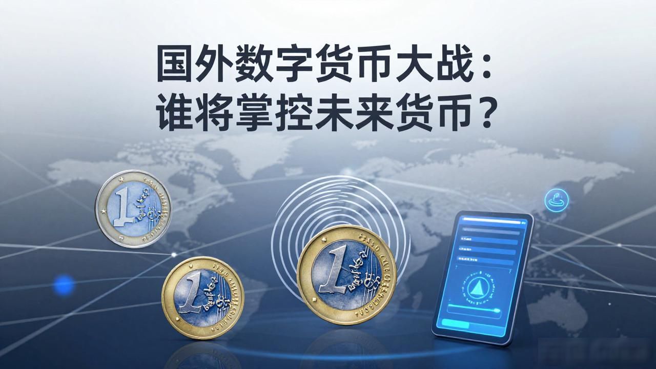 国外数字货币大战：谁将掌控未来货币？
