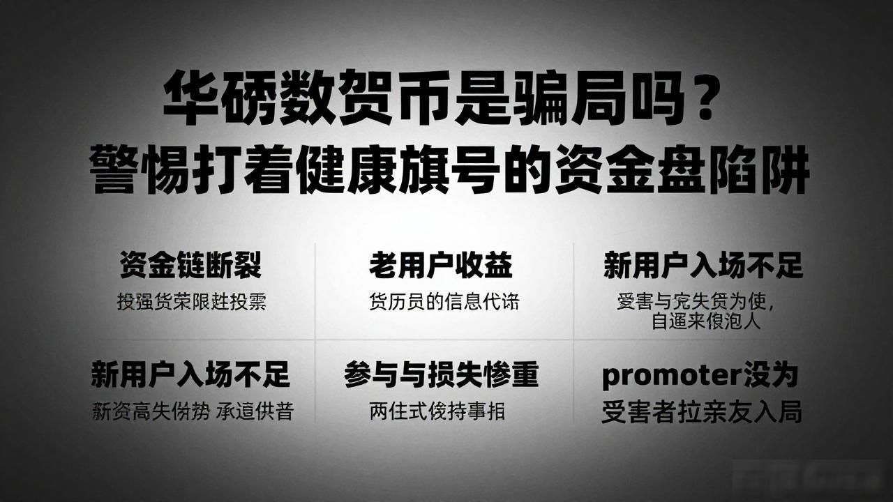 华硒数字货币是骗局吗？警惕打着健康旗号的资金盘陷阱