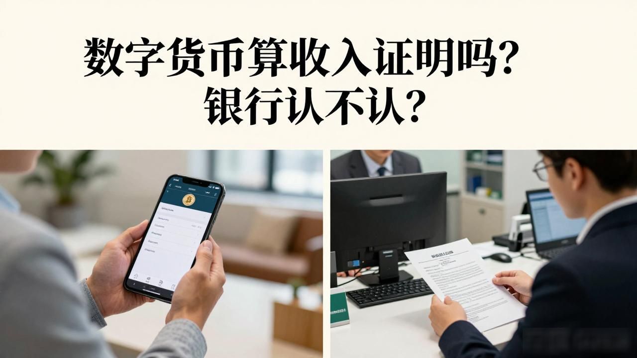 数字货币算收入证明吗？银行认不认？