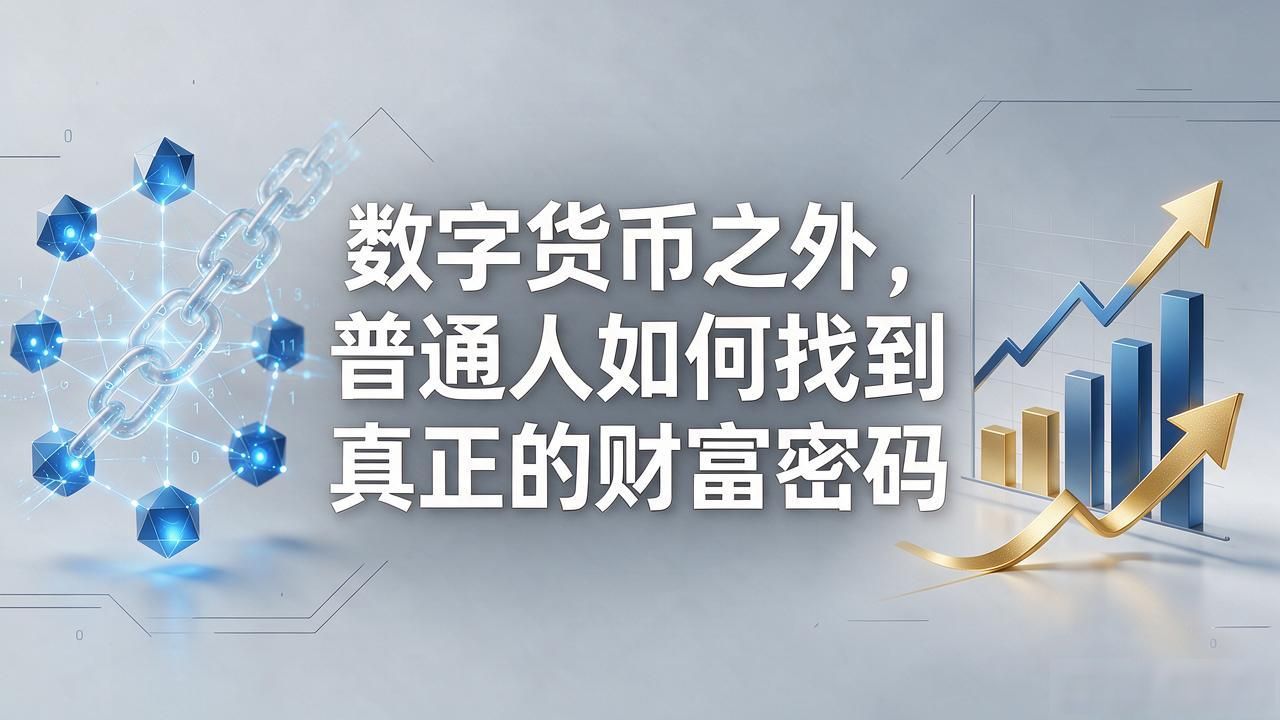 数字货币之外，普通人如何找到真正的财富密码