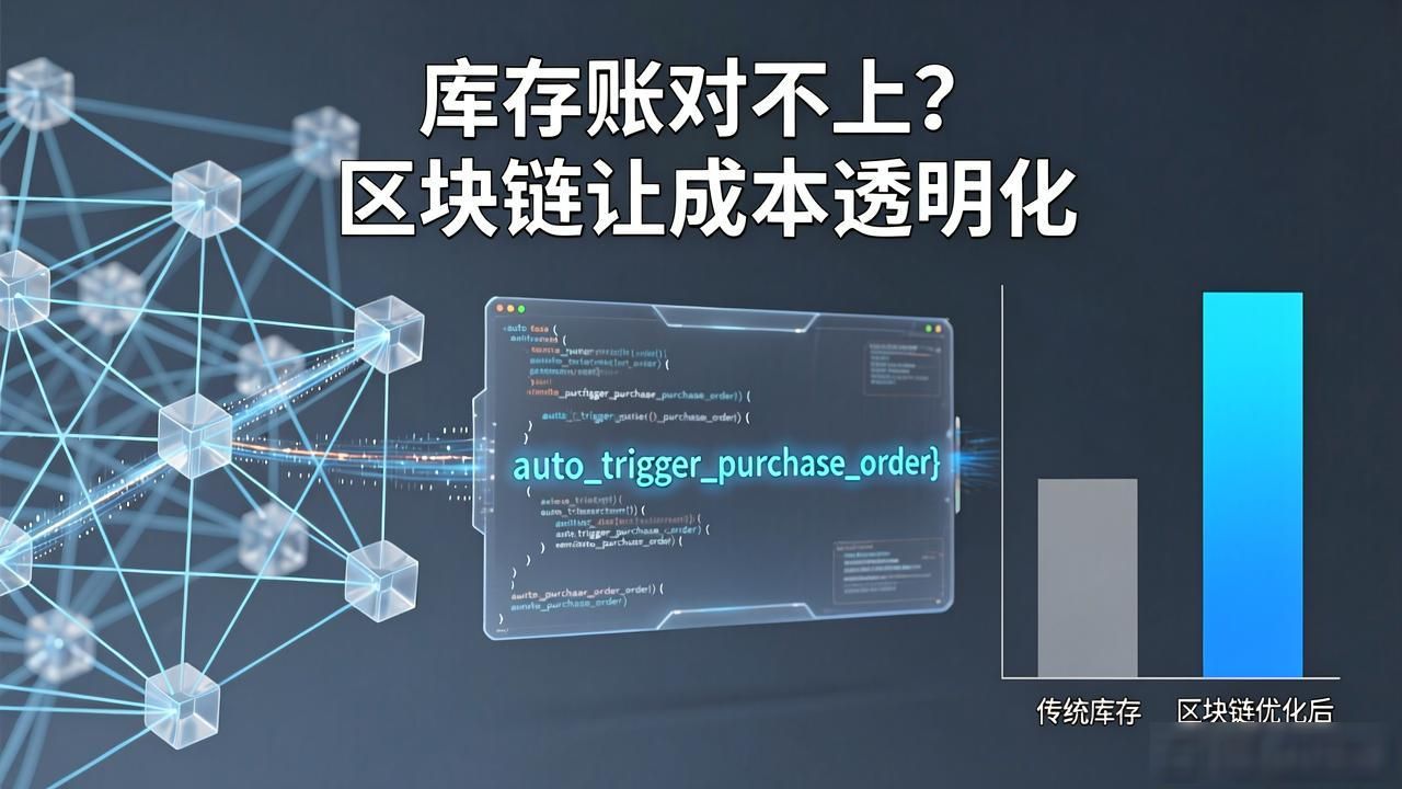 库存账对不上？区块链让成本透明化
