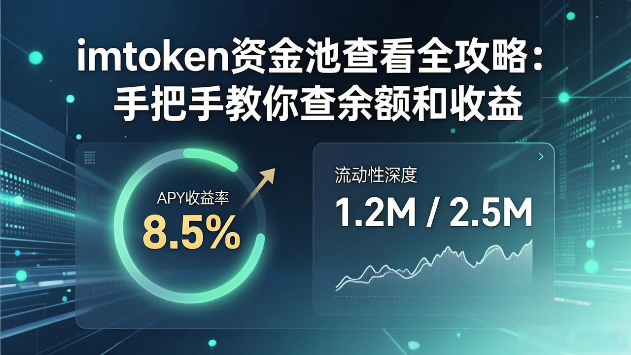 imtoken资金池查看全攻略:手把手教你查余额和收益-第1张图片-imToken 官网|全球领先多链去中心化钱包|BTC ETH NFT DeFi 管理工具 imtoken资金池查看全攻略:手把手教你查余额和收益-第1张图片-imToken 官网|全球领先多链去中心化钱包|BTC ETH NFT DeFi 管理工具