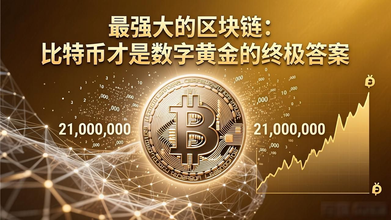 最强大的区块链：比特币才是数字黄金的终极答案