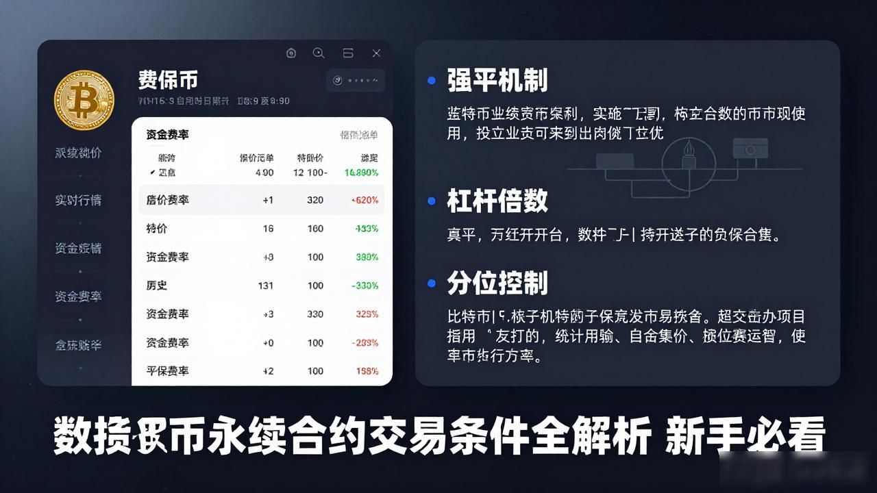 数字货币永续合约交易条件全解析 新手必看
