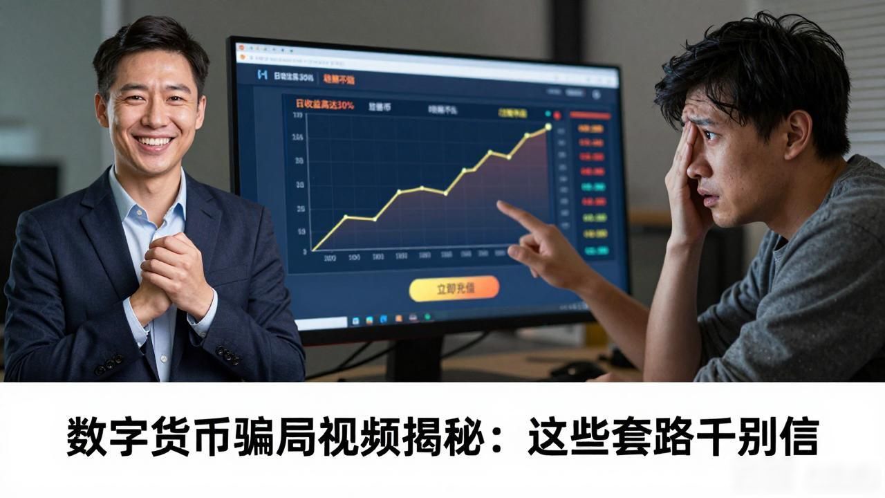 数字货币骗局视频揭秘：这些套路千万别信
