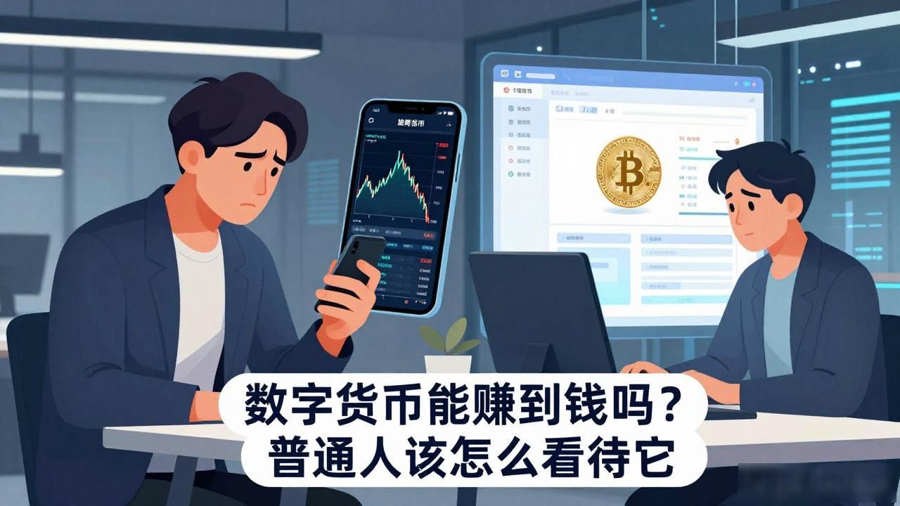 数字货币能赚到钱吗？普通人该怎么看待它