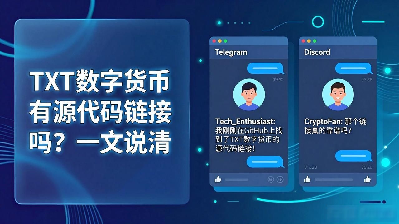 TXT数字货币有源代码链接吗？一文说清
