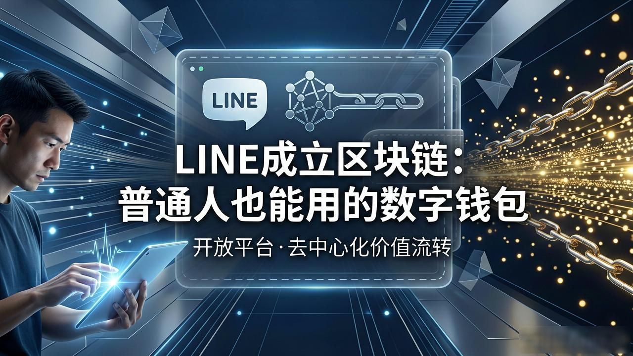 LINE成立区块链：普通人也能用的数字钱包