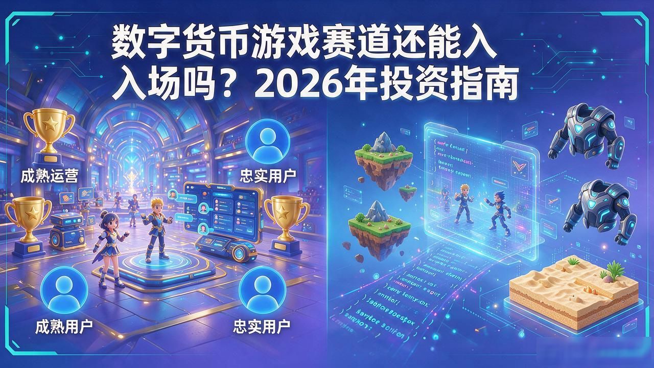 数字货币游戏赛道还能入场吗？2026年投资指南