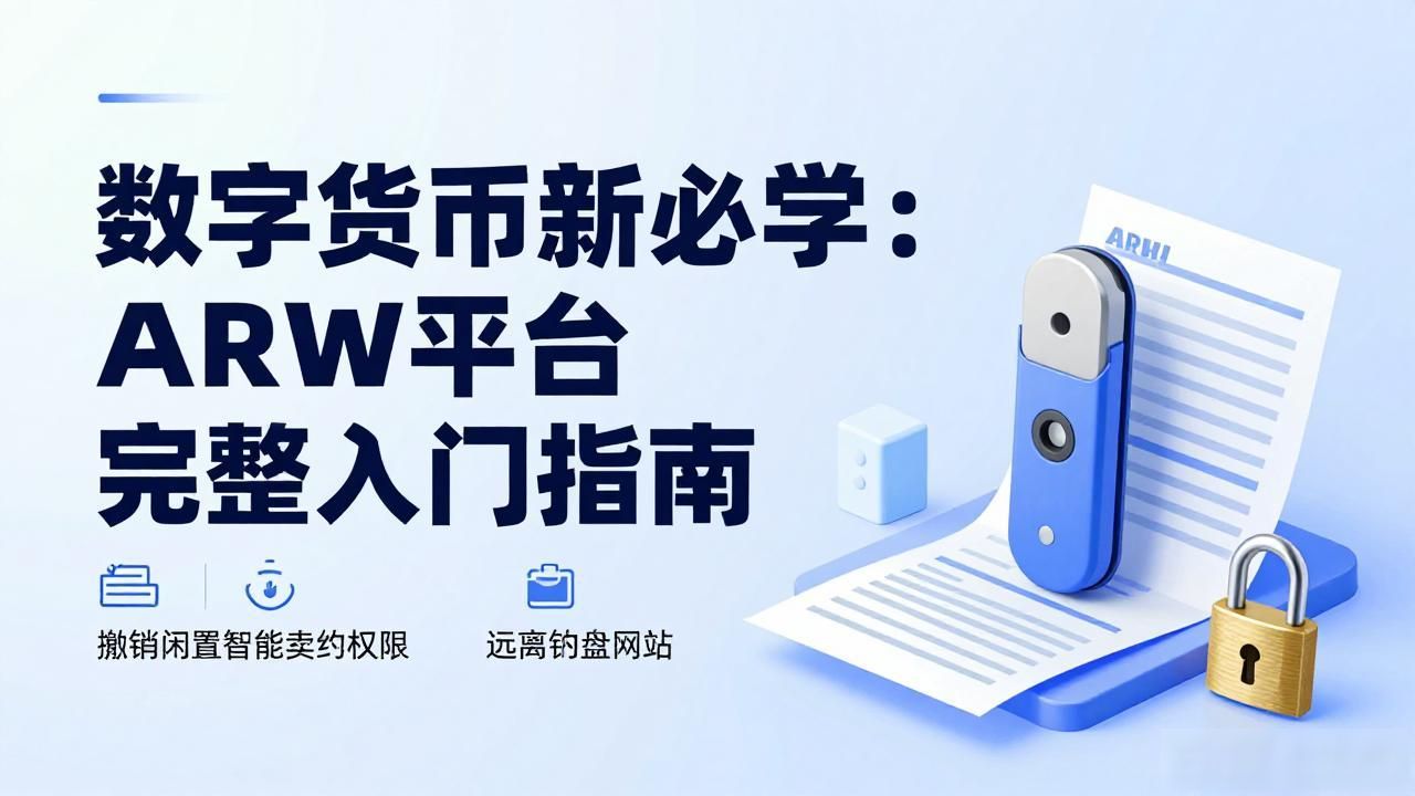 数字货币新手必学：ARW平台完整入门指南