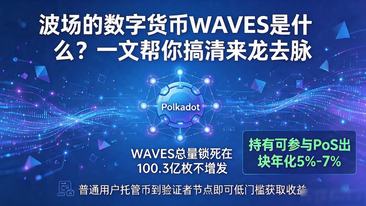 波场的数字货币WAVES是什么？一文帮你搞清来龙去脉