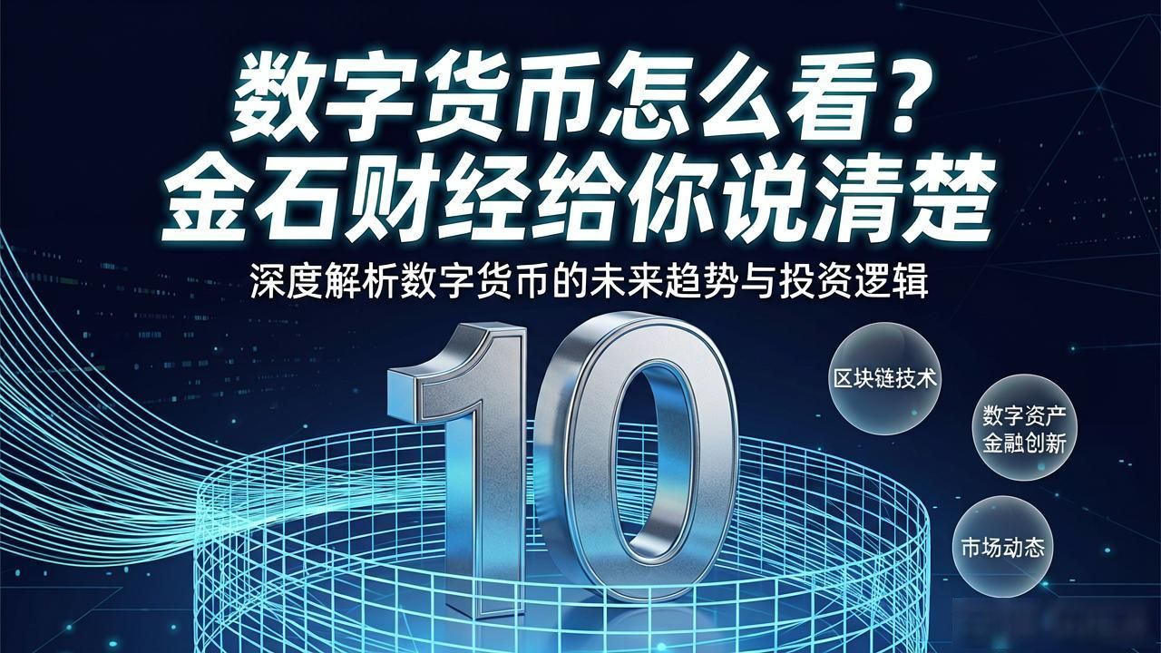 数字货币怎么看？金石财经给你说清楚