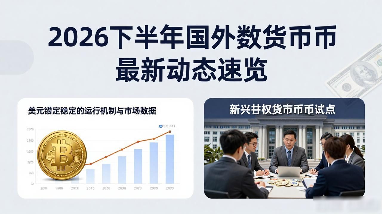 2026下半年国外数字货币最新动态速览