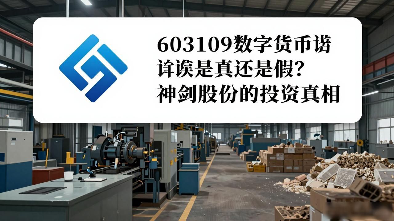 603109数字货币到底是真还是假？神剑股份的投资真相-第1张图片-imToken 官网｜全球领先多链去中心化钱包｜BTC ETH NFT DeFi 管理工具