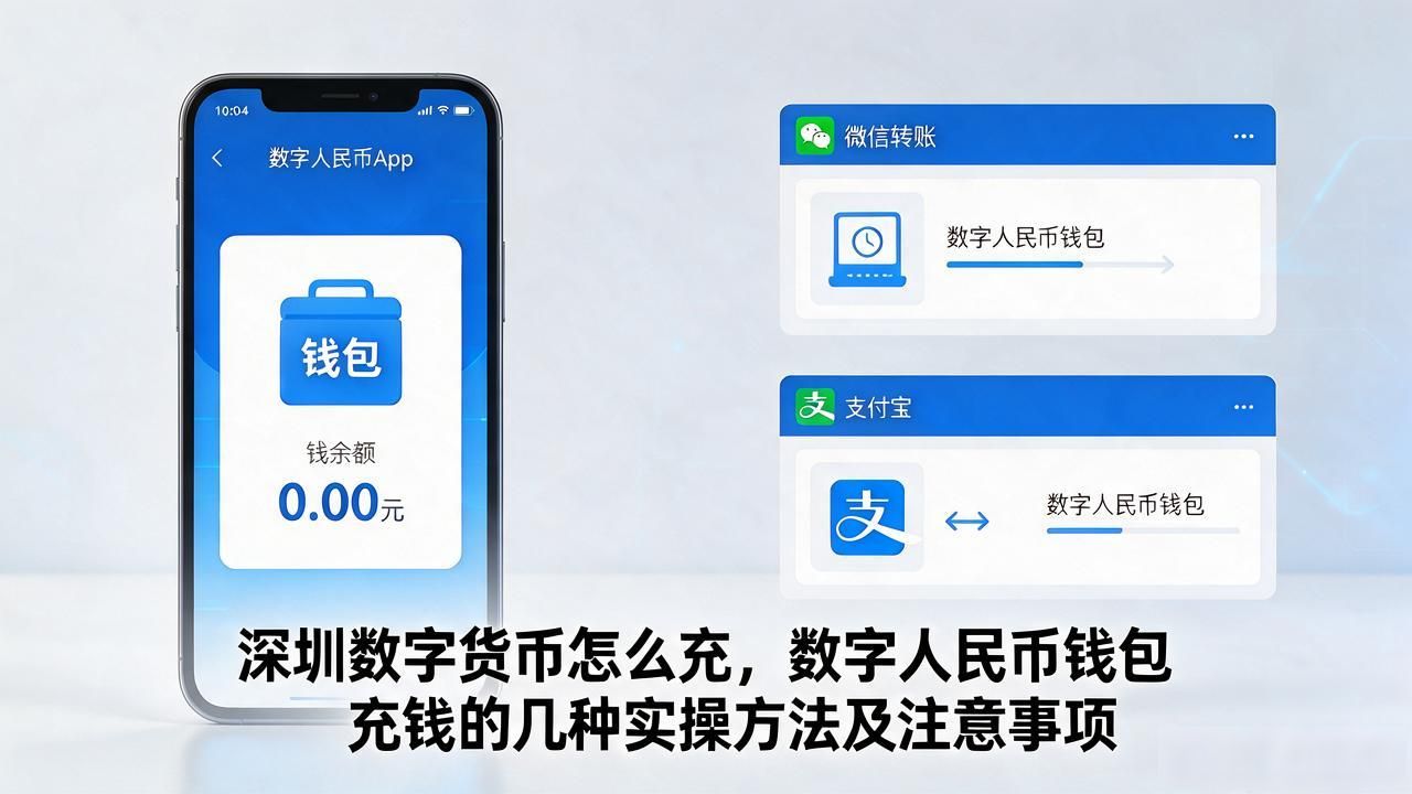 深圳数字货币怎么充，数字人民币钱包充钱的几种实操方法及注意事项