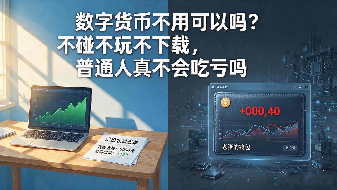 数字货币不用可以吗？不碰不玩不下载，普通人真不会吃亏吗