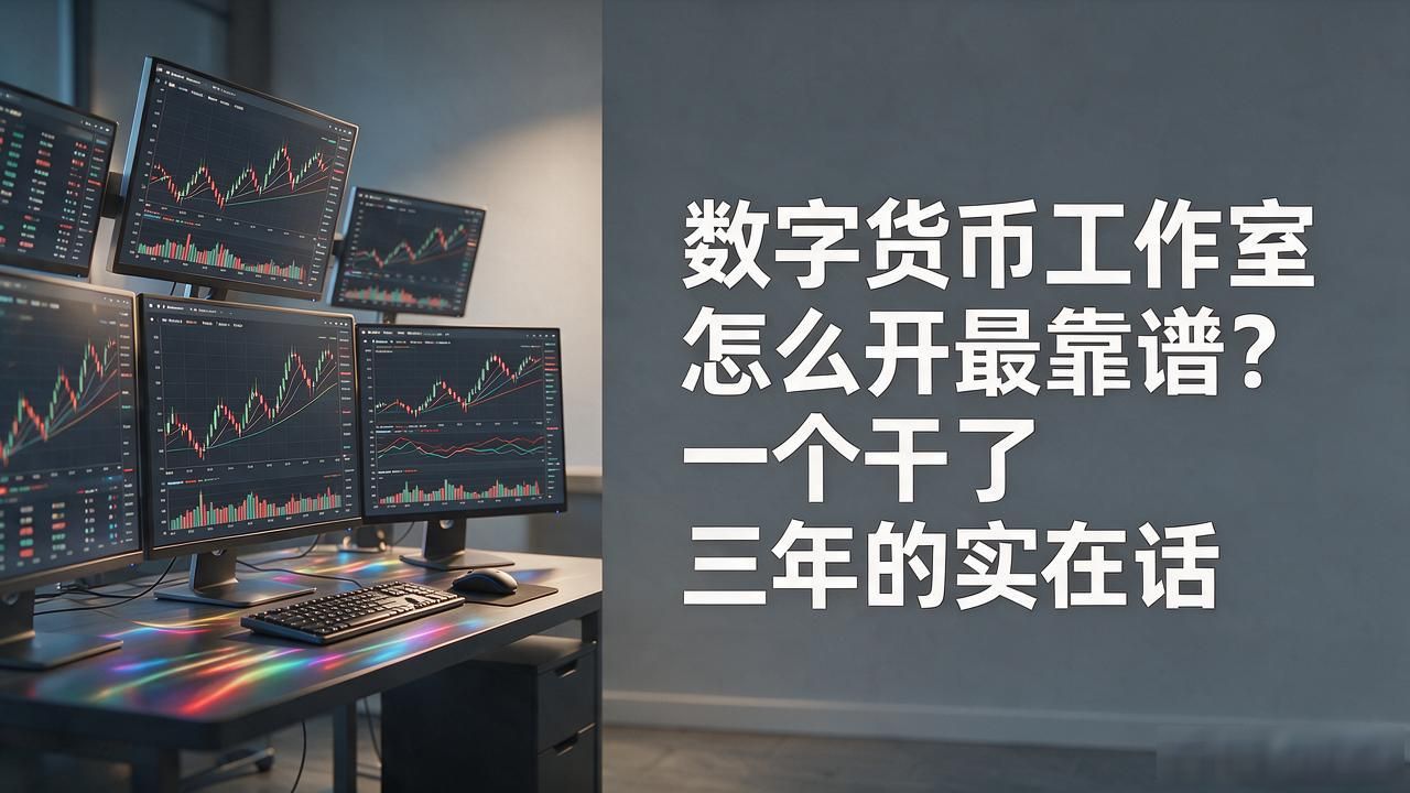 数字货币工作室怎么开最靠谱？一个干了三年的实在话