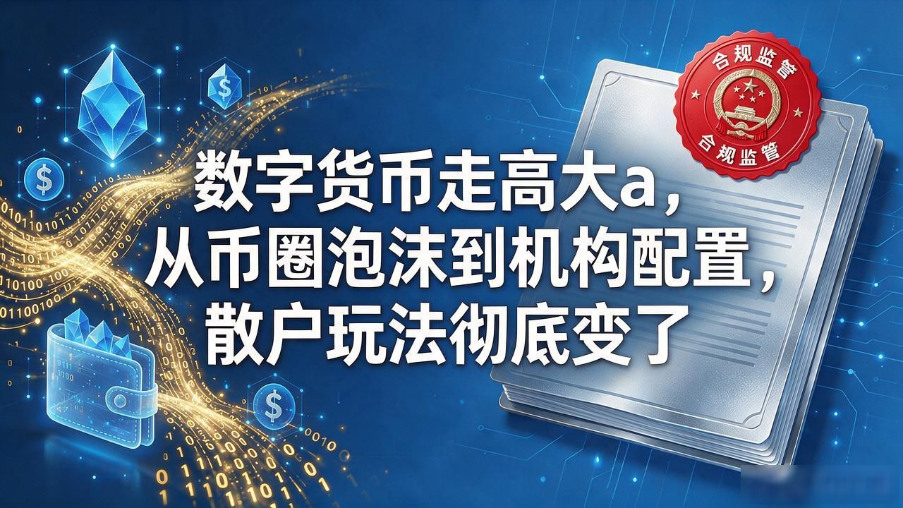 数字货币走高大a，从币圈泡沫到机构配置，散户玩法彻底变了-第1张图片-imToken 官网｜全球领先多链去中心化钱包｜BTC ETH NFT DeFi 管理工具