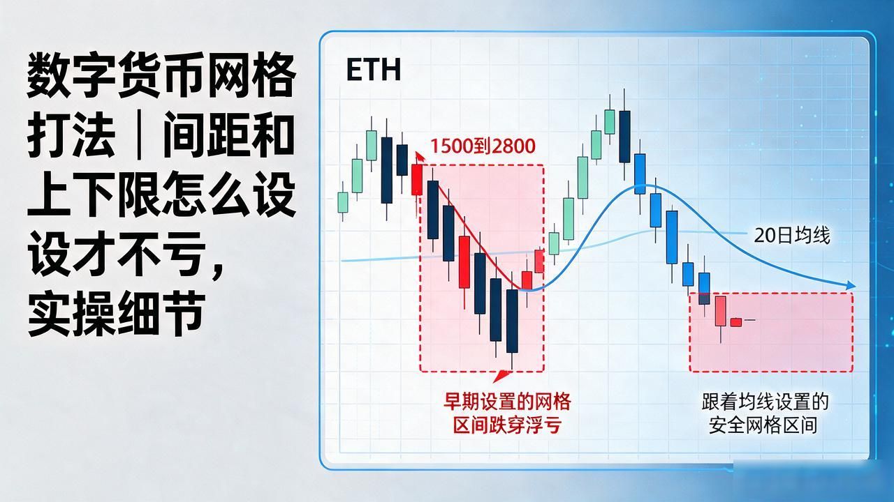 数字货币网格打法｜间距和上下限怎么设才不亏，实操细节-第1张图片-imToken 官网｜全球领先多链去中心化钱包｜BTC ETH NFT DeFi 管理工具