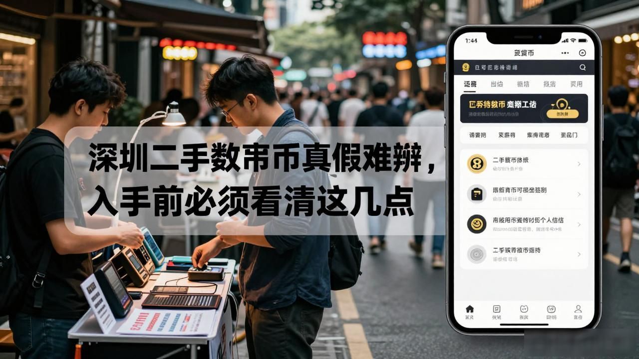 深圳二手数字货币真假难辨，入手前必须看清这几点